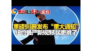 纽约移民规则加速局势紧张！川普将发布“重要更新”！粮食券限制扩大 禁买这些东西！纽约人钱...